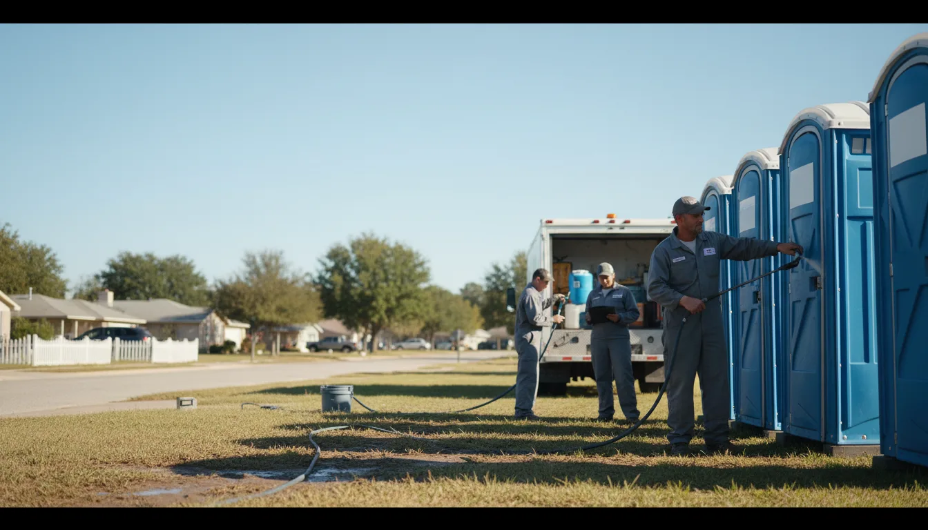 Long-Term Portable Toilet Rental in Crowley, CO near me